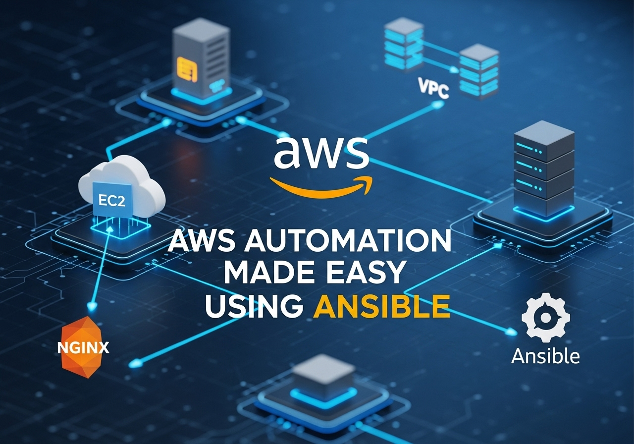 Automating AWS EC2 + VPC + Internet Gateway + Nginx with Ansible